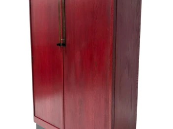 Art Deco Modernist Armoire by A.H. Jansen for L.O.V. Oosterbeek, 1920s 2